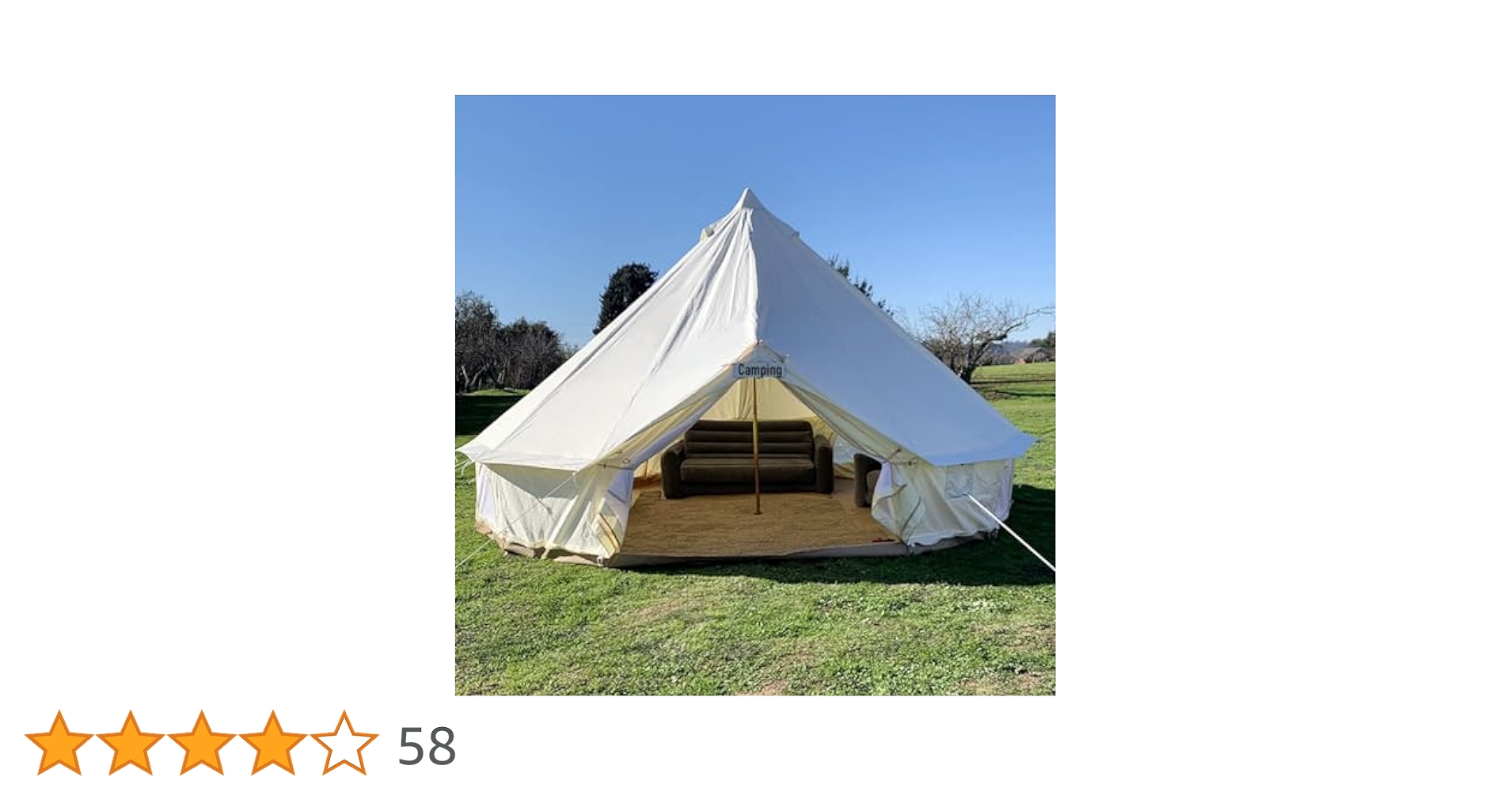 Amazon | Safari Camping 屋外4シーズン防水3/4/5/6 meter